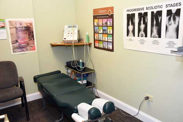 Chiropractic Bridgeview IL Adjustment Room
